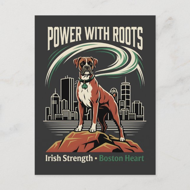Postal Power With Roots Boxer Boston (Anverso)