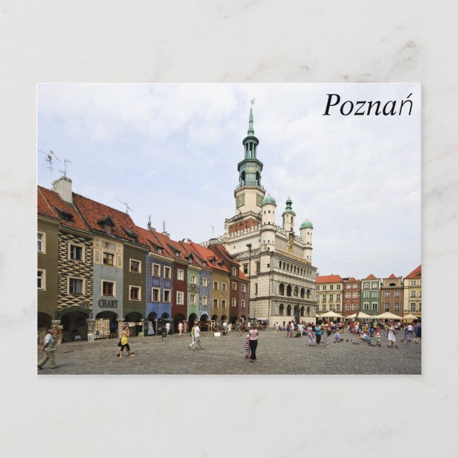 Postal Poznań, Polonia (Anverso)