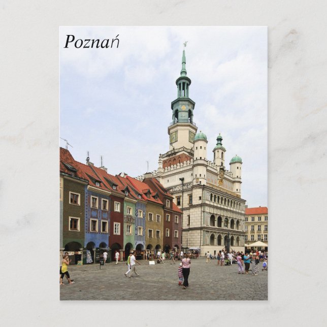 Postal Poznań, Polonia (Anverso)
