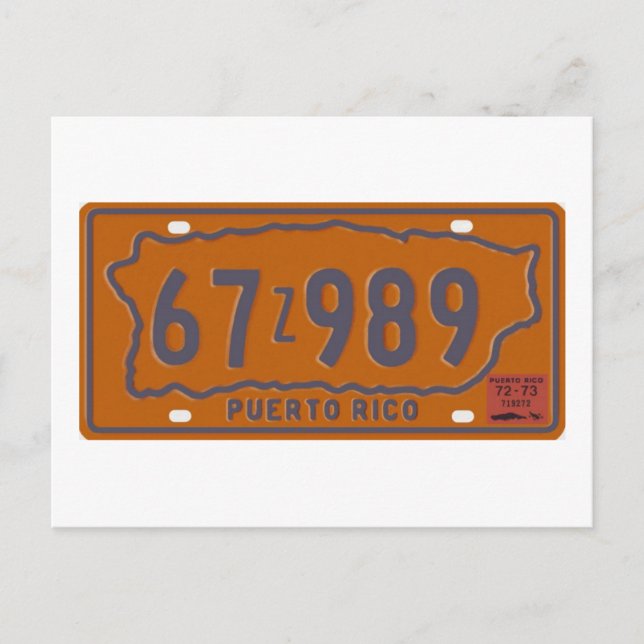 POSTAL PR72-73 (Anverso)