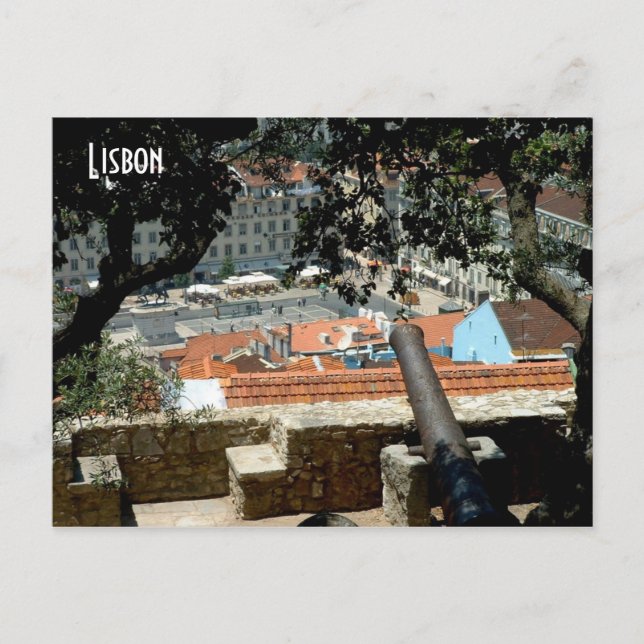 Postal Praça da Figueira (Anverso)