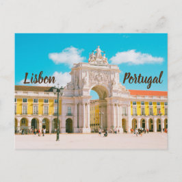 Postal Praça do Comércio Lisboa Portugal