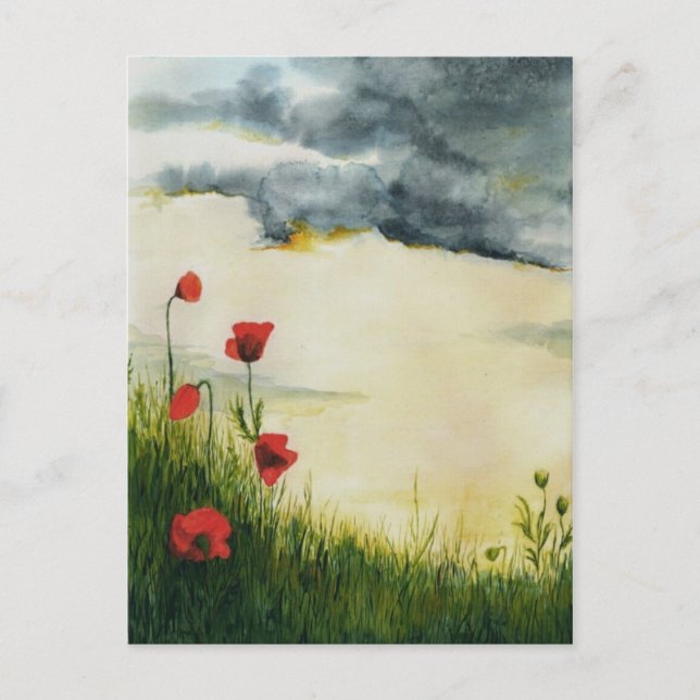 Postal praderas de verano (Anverso)