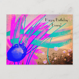 Postal Prado al atardecer - Resumen de pintura