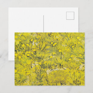 Postal Prado de Van Gogh - Amapolas amarillas brillantes