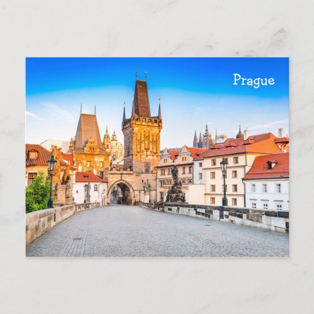 Postal Praga (Anverso)