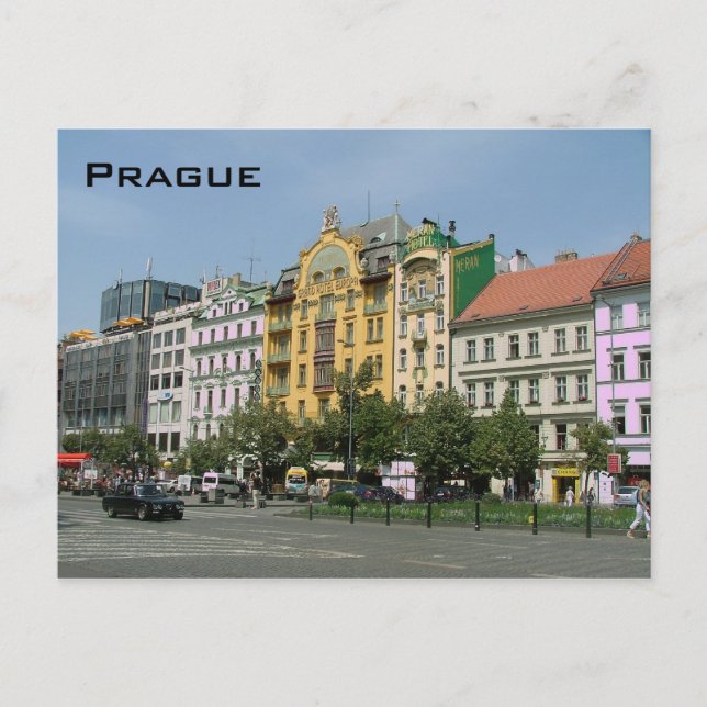 Postal Praga (Anverso)