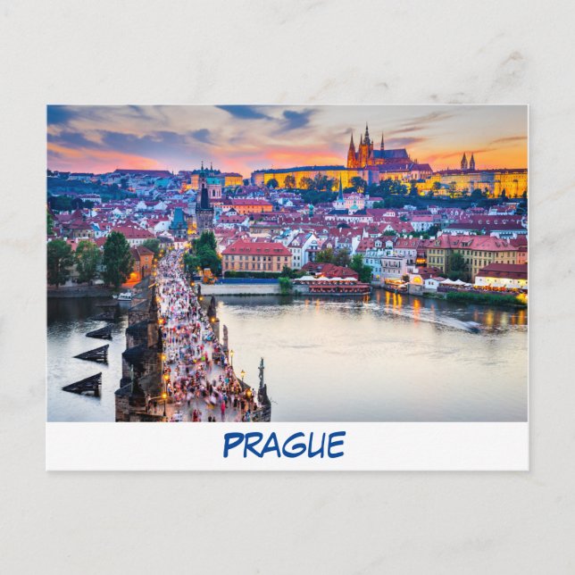 Postal Praga (Anverso)
