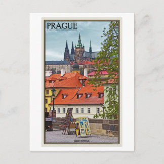 Postal Praga - Catedral de San Vitus