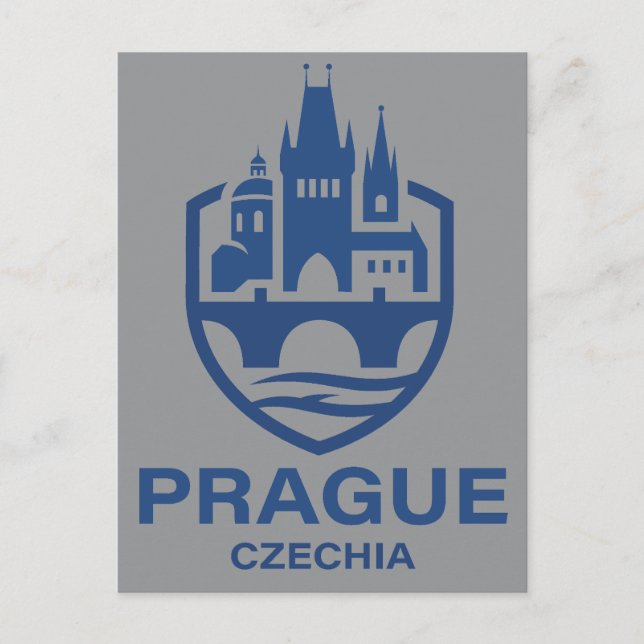 Postal Praga Chequia Europa (Anverso)