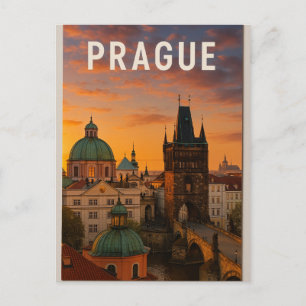 Postal Praga – La Ciudad de los Cien Cúpulas