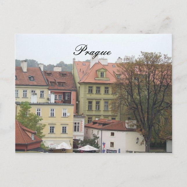 Postal Praga Praha República Checa Hermosos Edificios (Anverso)