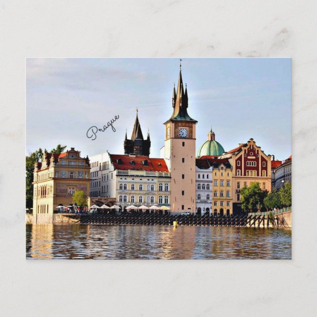 Postal Praga, República Checa (Anverso)