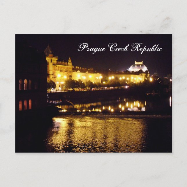 Postal Praga República Checa (Anverso)