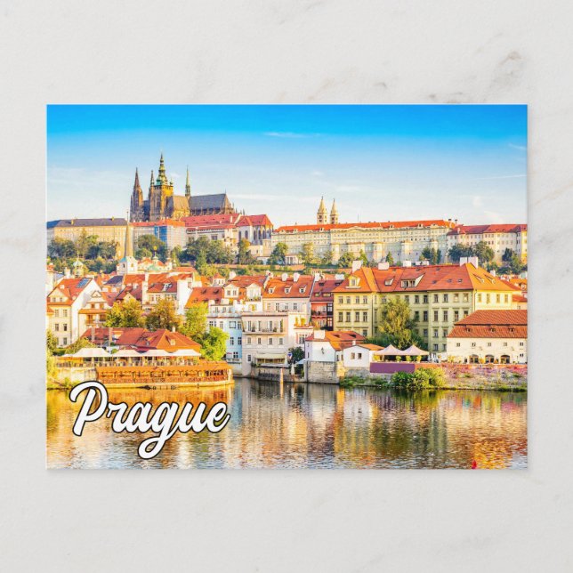 Postal Praga, República Checa (Anverso)