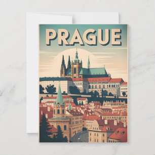 Postal Praga vintage