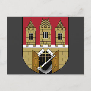 Postal Praha pequeño, checo