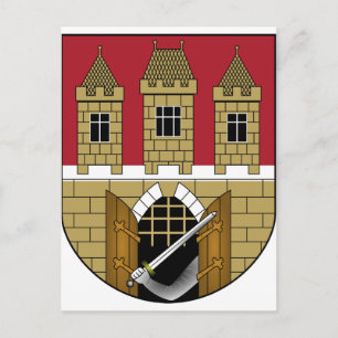 Postal Praha pequeño, checo