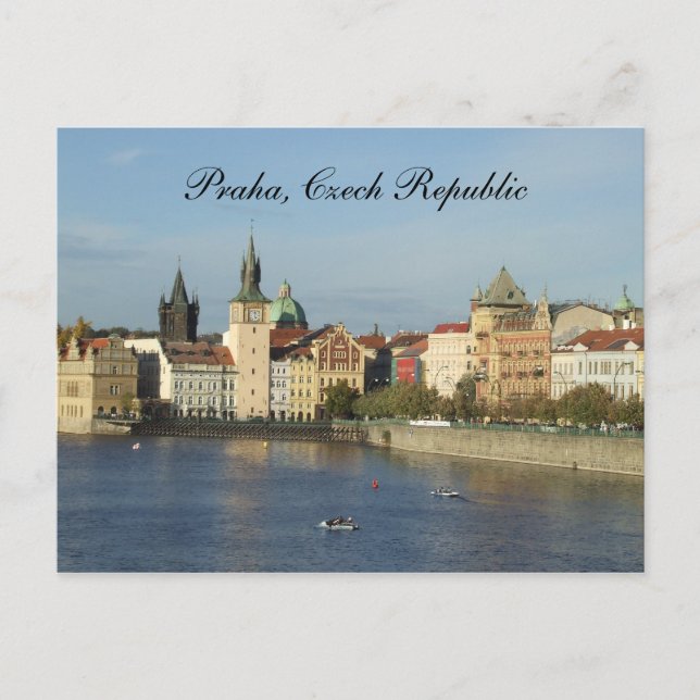 Postal Praha Postcard (Anverso)