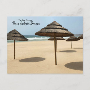 Postal Praia da Areia Branca Shade Portugal