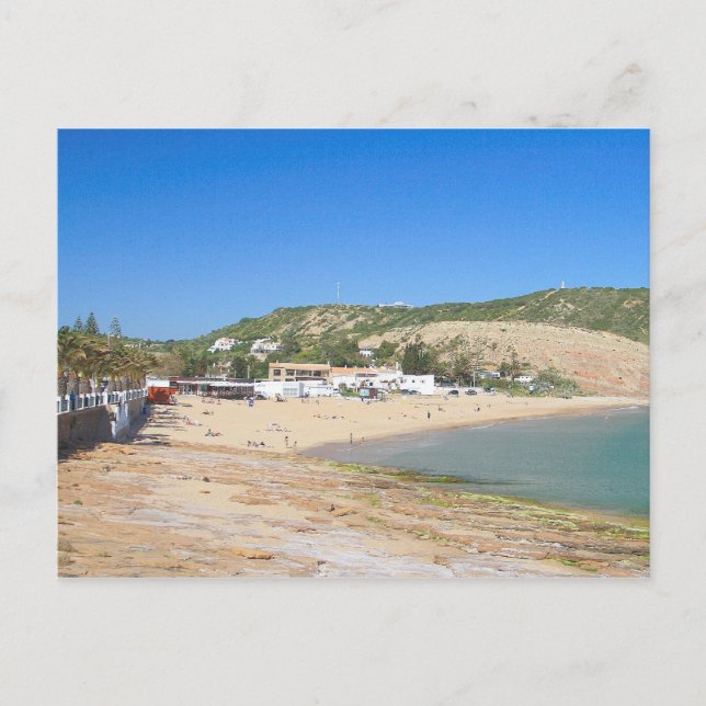 Postal Praia da Luz (Anverso)