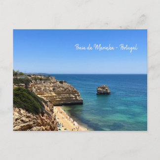 Postal Praia da Marinha - Portugal - Algarve