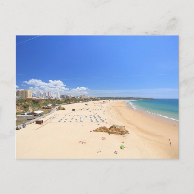 Postal Praia da Rocha (Anverso)