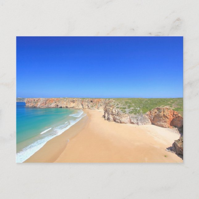 Postal Praia do Beliche (Anverso)