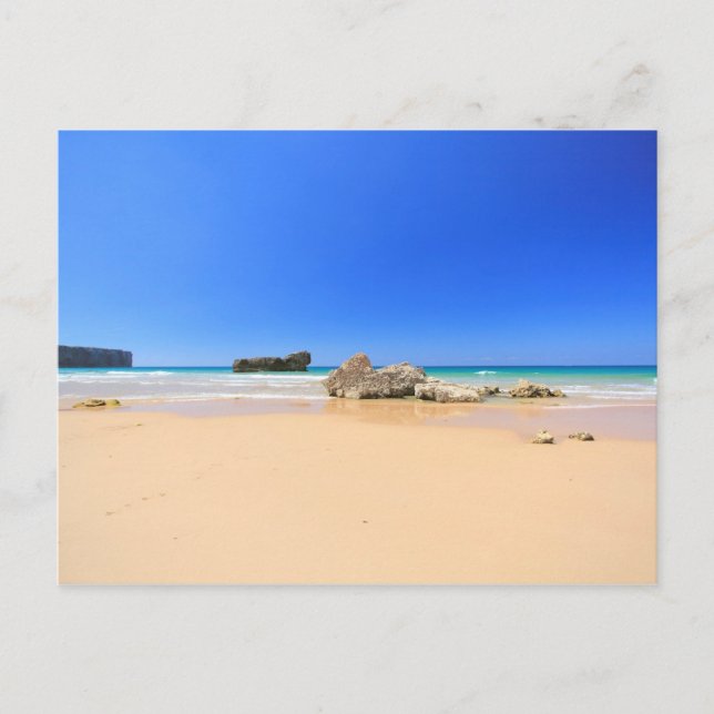 Postal Praia do Tonel (Anverso)