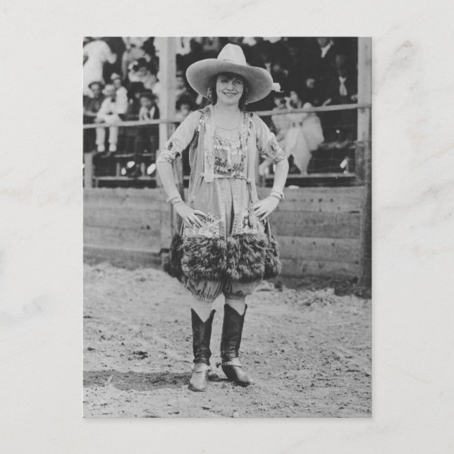 Postal Prairie Rosa Henderson (Anverso)