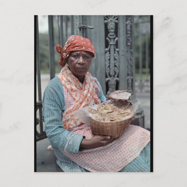 Postal Praline Sales Jackson Square French Quarter (Anverso)