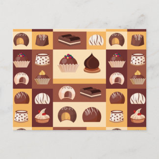 Postal Pralines, chocolate, delicioso con sabor a cacao