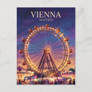 Postal Prater y Riesenrad Austria