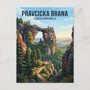 Postal Pravcicka Brana República Checa