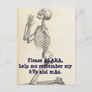 Postal Praying to goddess ALARA.