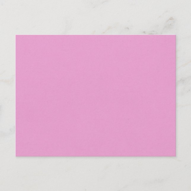 Postal Precioso en rosa (Anverso)
