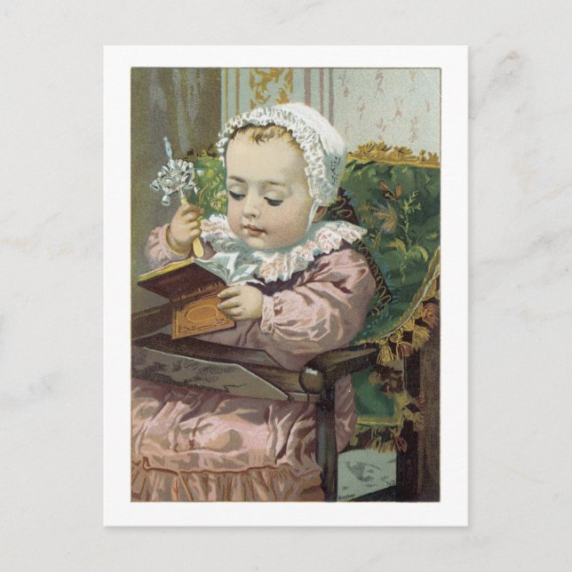 Postal Precious Baby Victorian Postcard (Anverso)