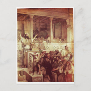 Postal Predicación de Cristo en Capernaum c. 1878-79