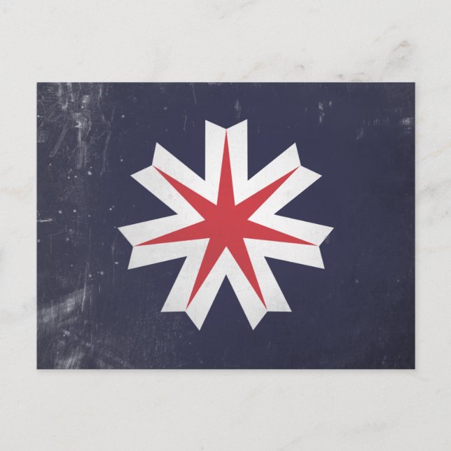 Postal Prefectura de Hokkaido (Anverso)