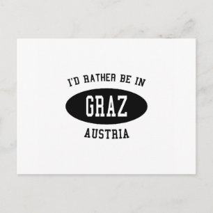 Postal Prefiero estar en Graz, Austria