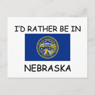 Postal Prefiero estar en Nebraska
