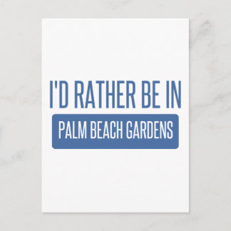 Postal Prefiero estar en Palm Beach Gardens