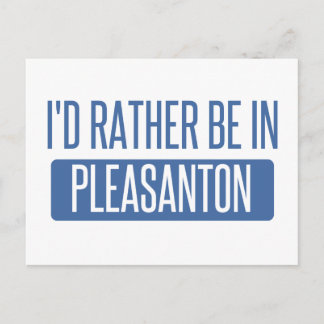 Postal Prefiero estar en Pleasanton