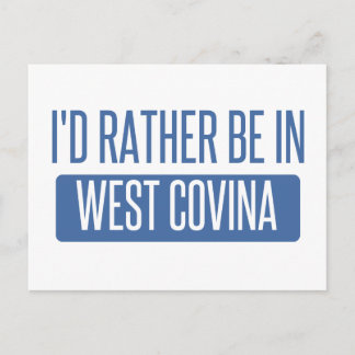 Postal Prefiero estar en West Covina
