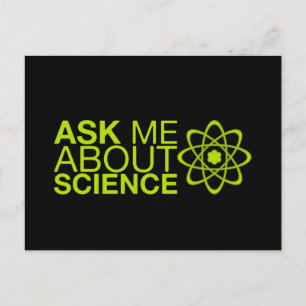 Postal Pregúntame sobre ciencia