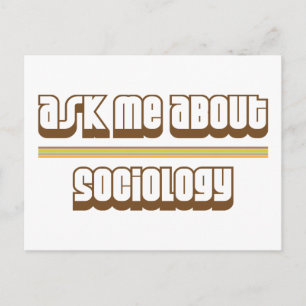 Postal Pregúntame sobre sociología