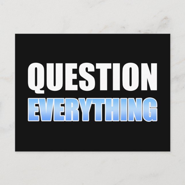 Postal Preguntar todo (Anverso)