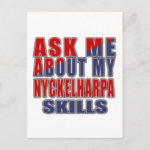 POSTAL PREGUNTARME SOBRE NYCKELHARPA SMUSIC