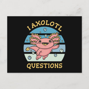 Postal Preguntas axolotl
