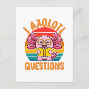Postal Preguntas de Ajolote